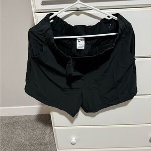 Black Nike Golf High Wasted Shorts